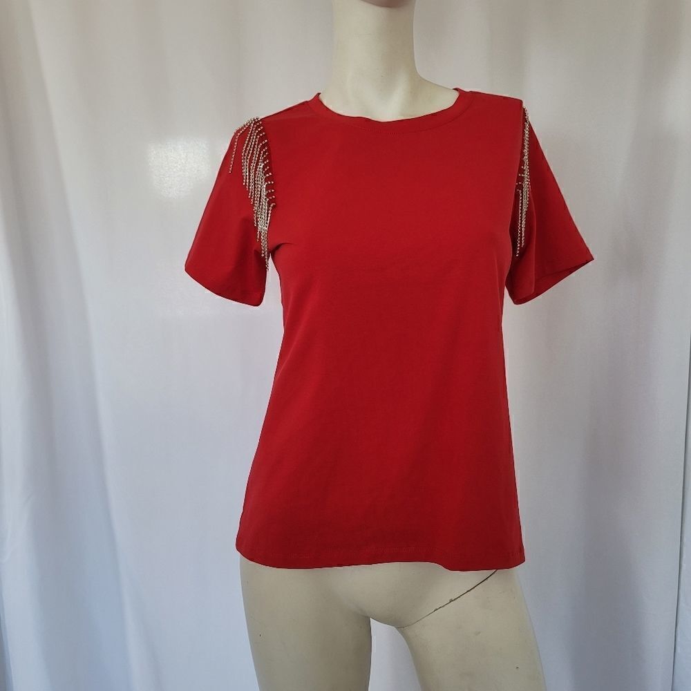 A love story red Top - Picture 12 of 14